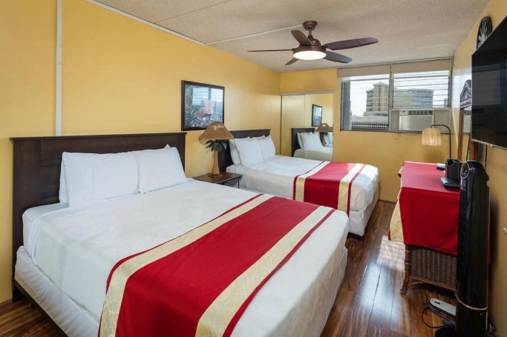 Heart Of Waikiki,1Bdrm,Free Parking, Wifi,No Resort Fees,Youtube,Netflix ! Honolulu Extérieur photo
